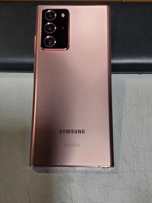 Samsung Galaxy Note 20 Ultra 5G Unlocked Smartphone - 128GB Storage, 12GB RAM, Mystic Bronze (Renewed) | Premium Android Phone for Business & Gaming | Fast Charging & S Pen Included