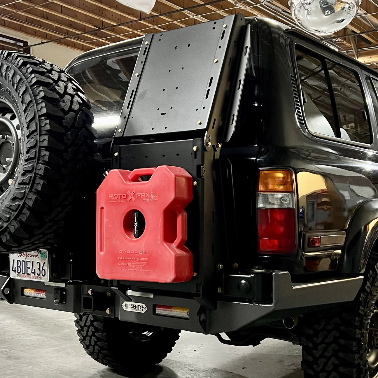 Dissent Off Road Overland Panels Swing Out for Modular Rear Bumper | Heavy-Duty Jeep & Truck Accessories | Perfect for Off-Roading & Adventure Travel