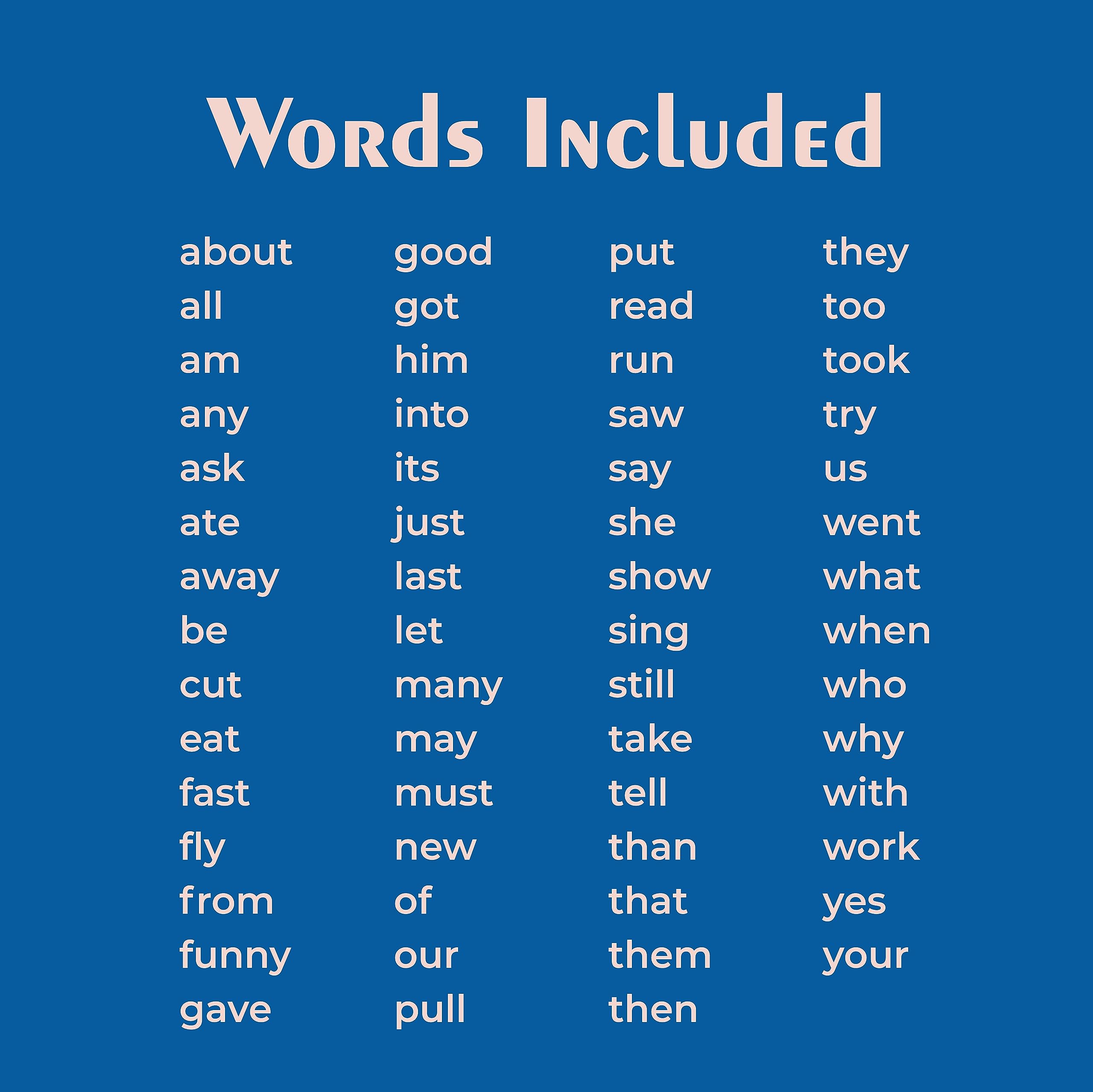SnapWords® List B Sight Word Flash Cards - Multisensory & Kinesthetic Teaching Cards for ESL, ELL & Early Readers - Perfect for Classroom, Homeschool & Learning Centers
