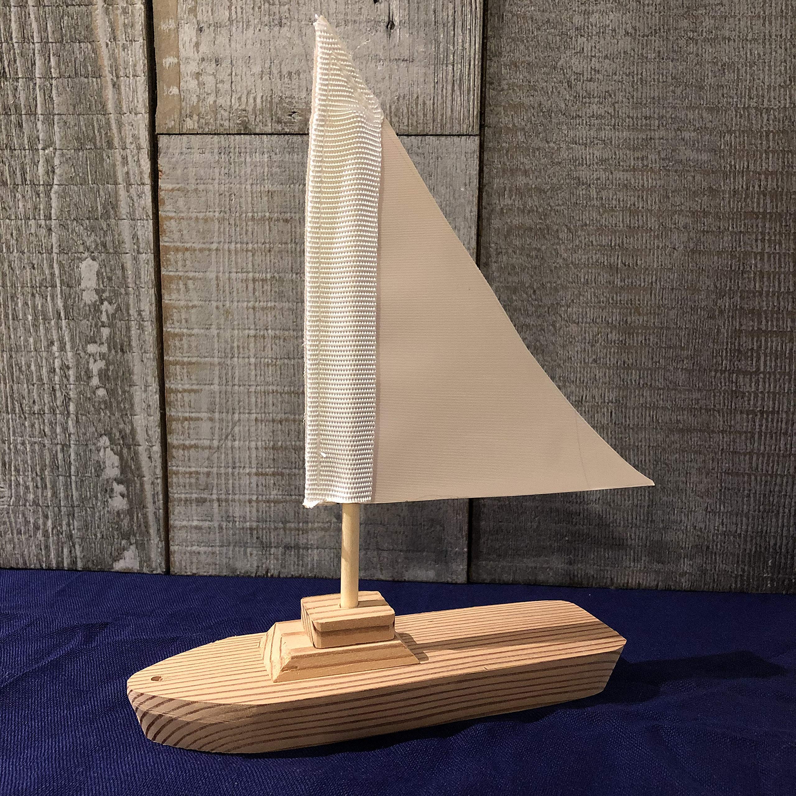 DIY Wooden Sailboat Model Kit - Handcrafted Wooden Boat Building Set for Adults & Teens - Perfect for Home Decor, Gift, or Educational STEM Project