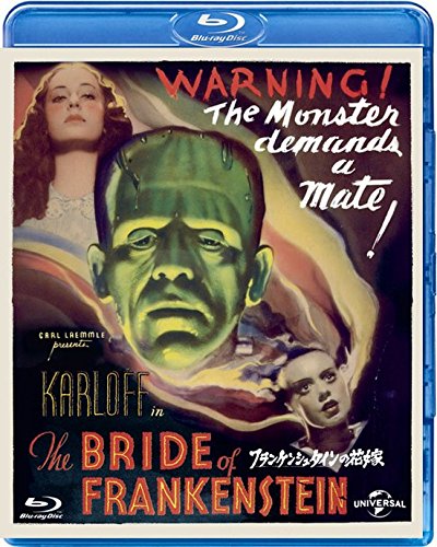 The Bride of Frankenstein Blu-ray | Classic Horror Movie | Perfect for Halloween Movie Nights & Vintage Film Collections