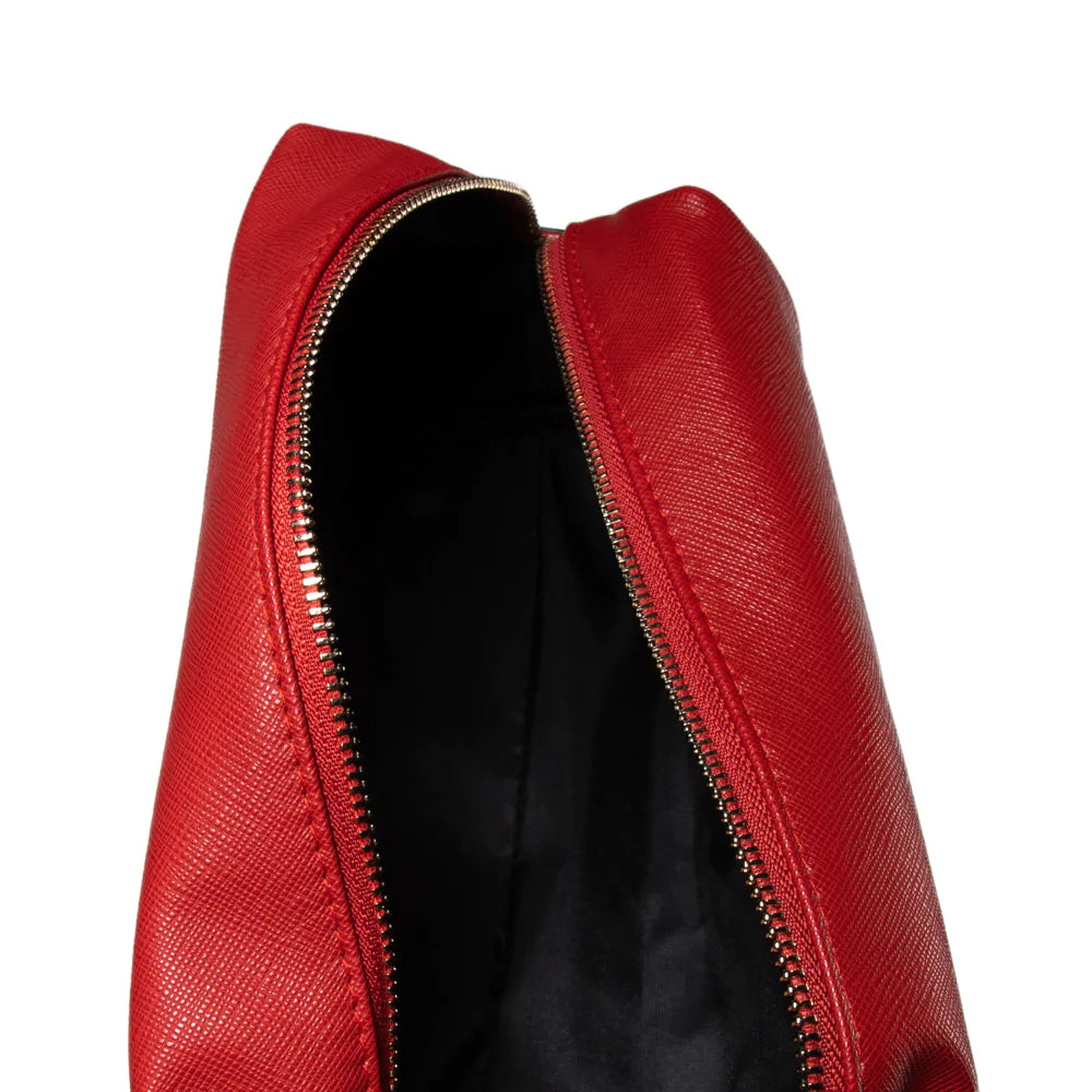 Premium Alexa Leather Toiletry Bag for Men & Women - Waterproof Travel Cosmetic Organizer - Perfect for Gym, Vacation & Business Trips