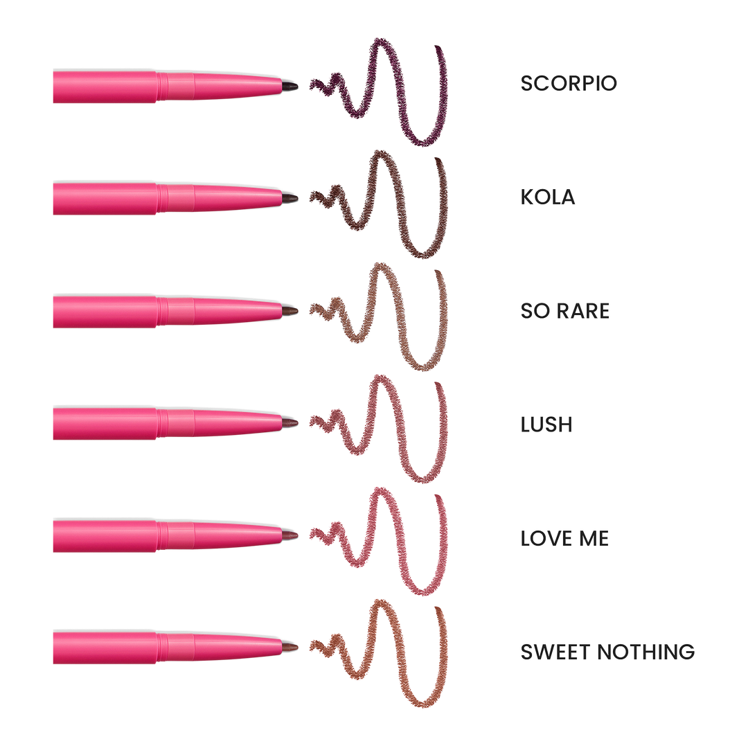 Luxe Lip Liner Scorpio - Waterproof Long-Lasting Lip Pencil for Precise Definition | Perfect for Night Out, Party Makeup & Everyday Glam
