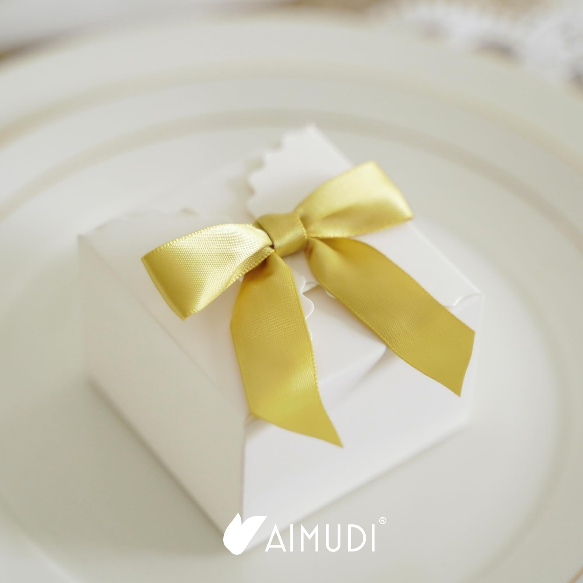 Small Gold Bows 2.5