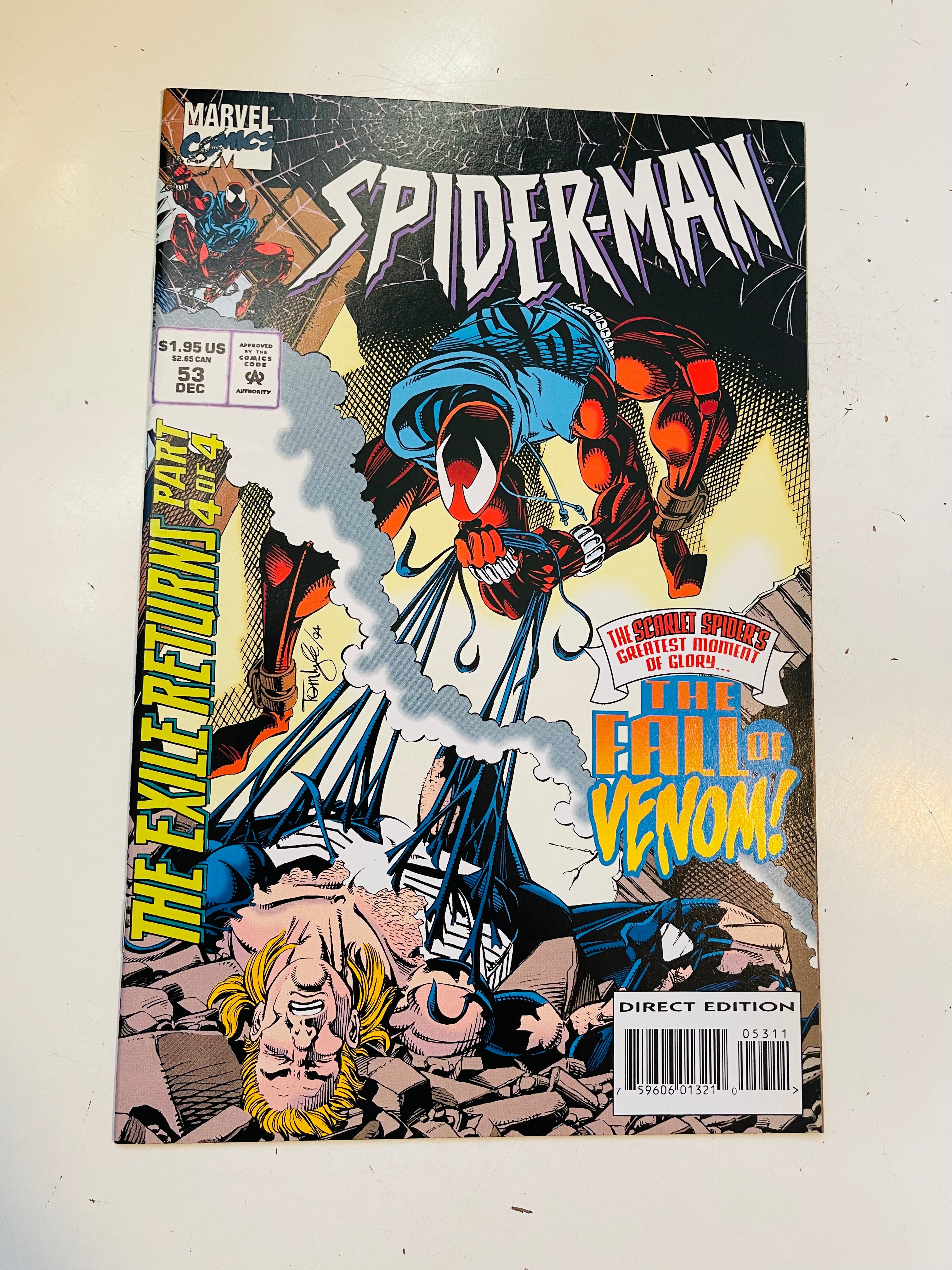 Spider-Man #53 High Grade Comic Book - Rare Collectible for Marvel Fans & Comic Book Enthusiasts | Perfect for Display, Gifts & Investment