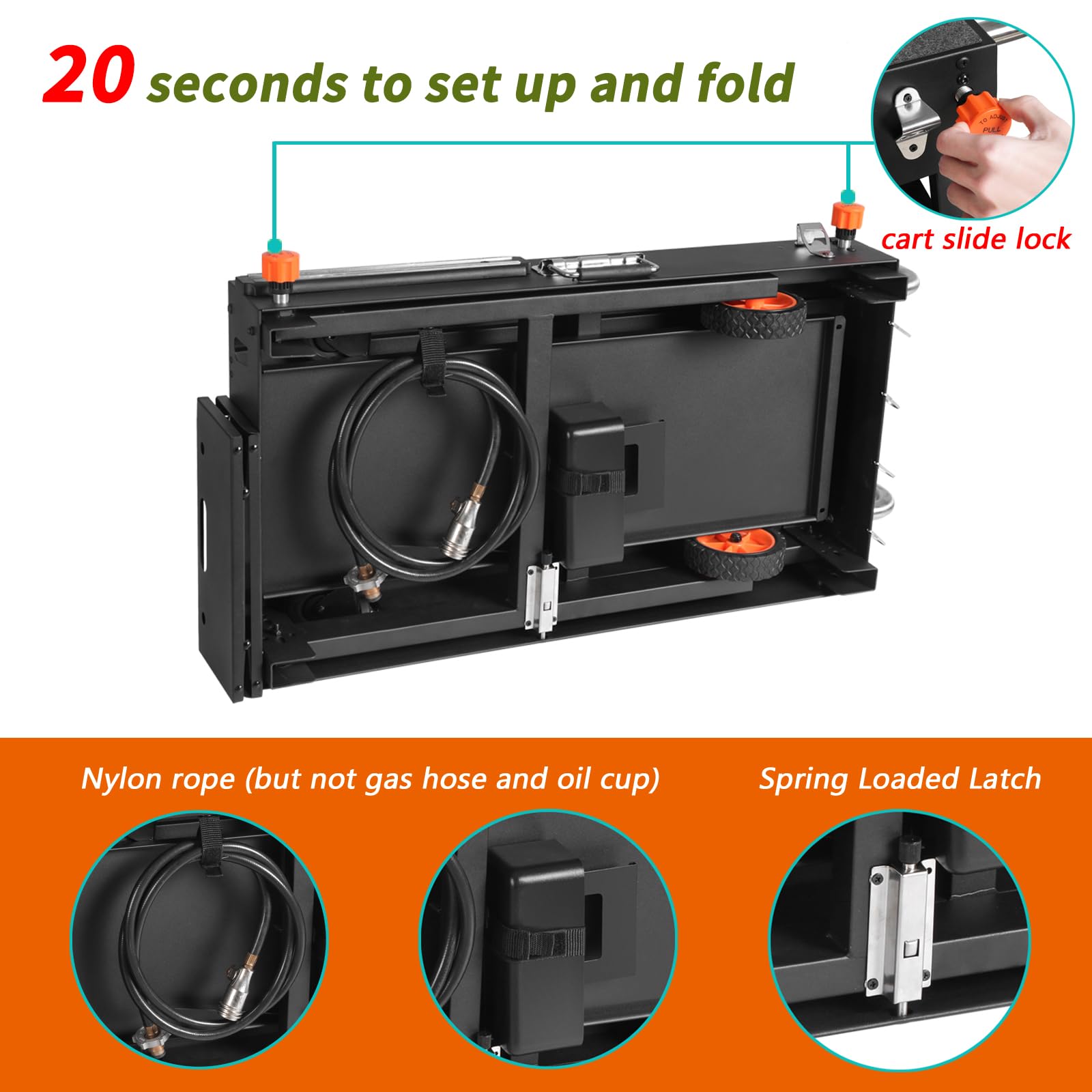 Portable Blackstone Griddle Stand - 17