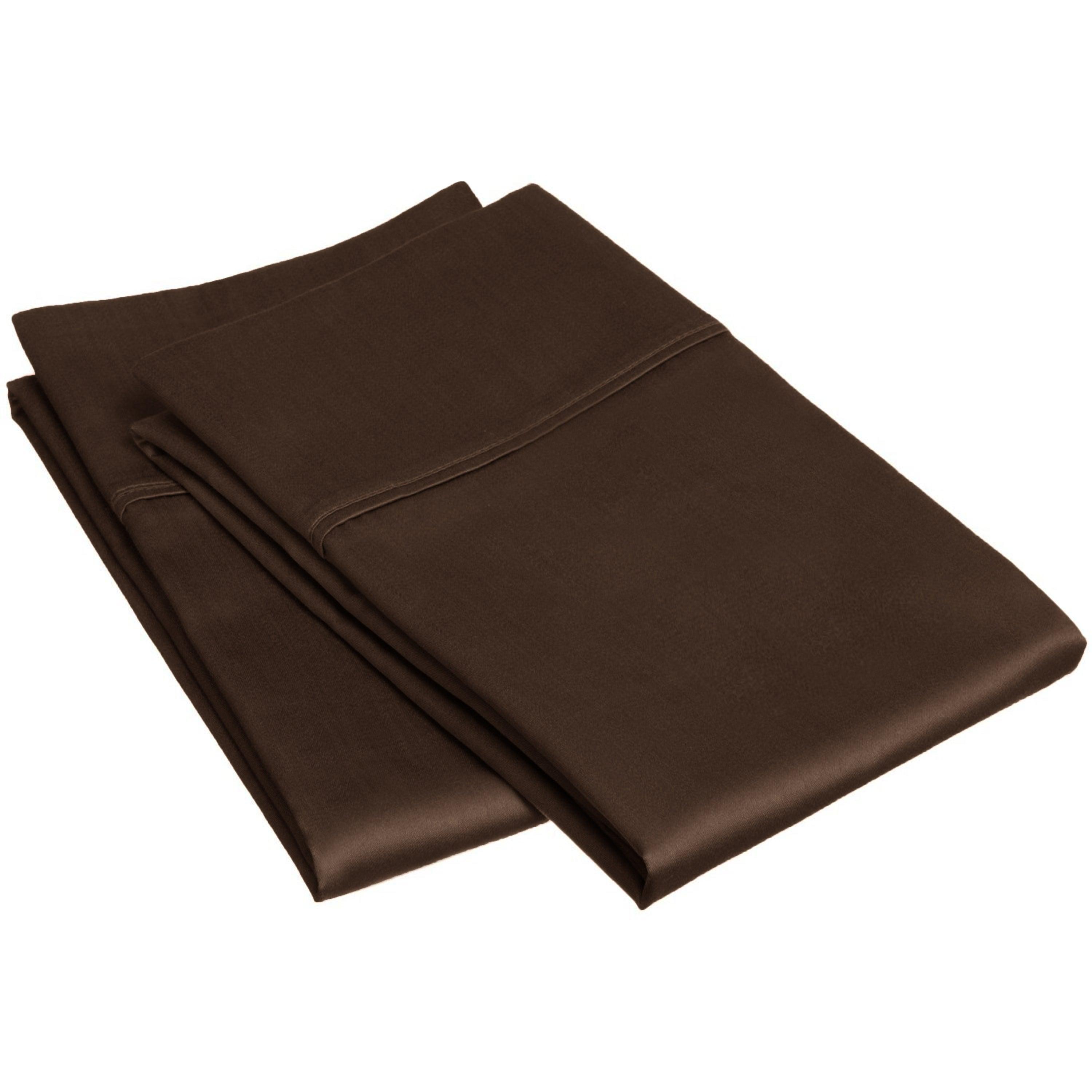 Premium 400 Thread Count Egyptian Cotton Pillowcase Set of 2 - Ultra Soft Breathable Bedding for Luxury Hotels & Home Use