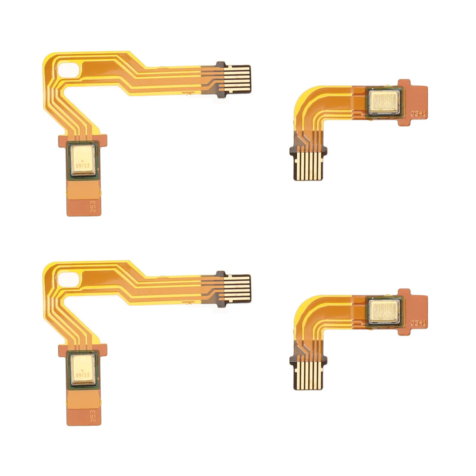 2-Pack Flexible Microphone Ribbon Cables for PS5 Controller - Compatible with Internal Microphone L/R Replacement Accessories - Perfect for Gaming, Streaming & Voice Chat
