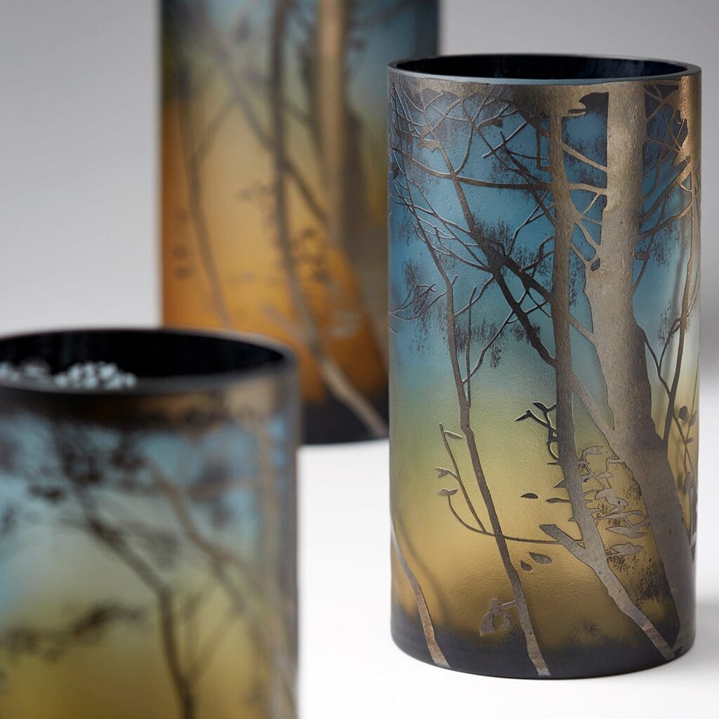 Cyan Design 10848 Miombo Vase - Small Ceramic Vase in Green and Blue - Perfect for Home Decor, Wedding Centerpieces & Gift Giving