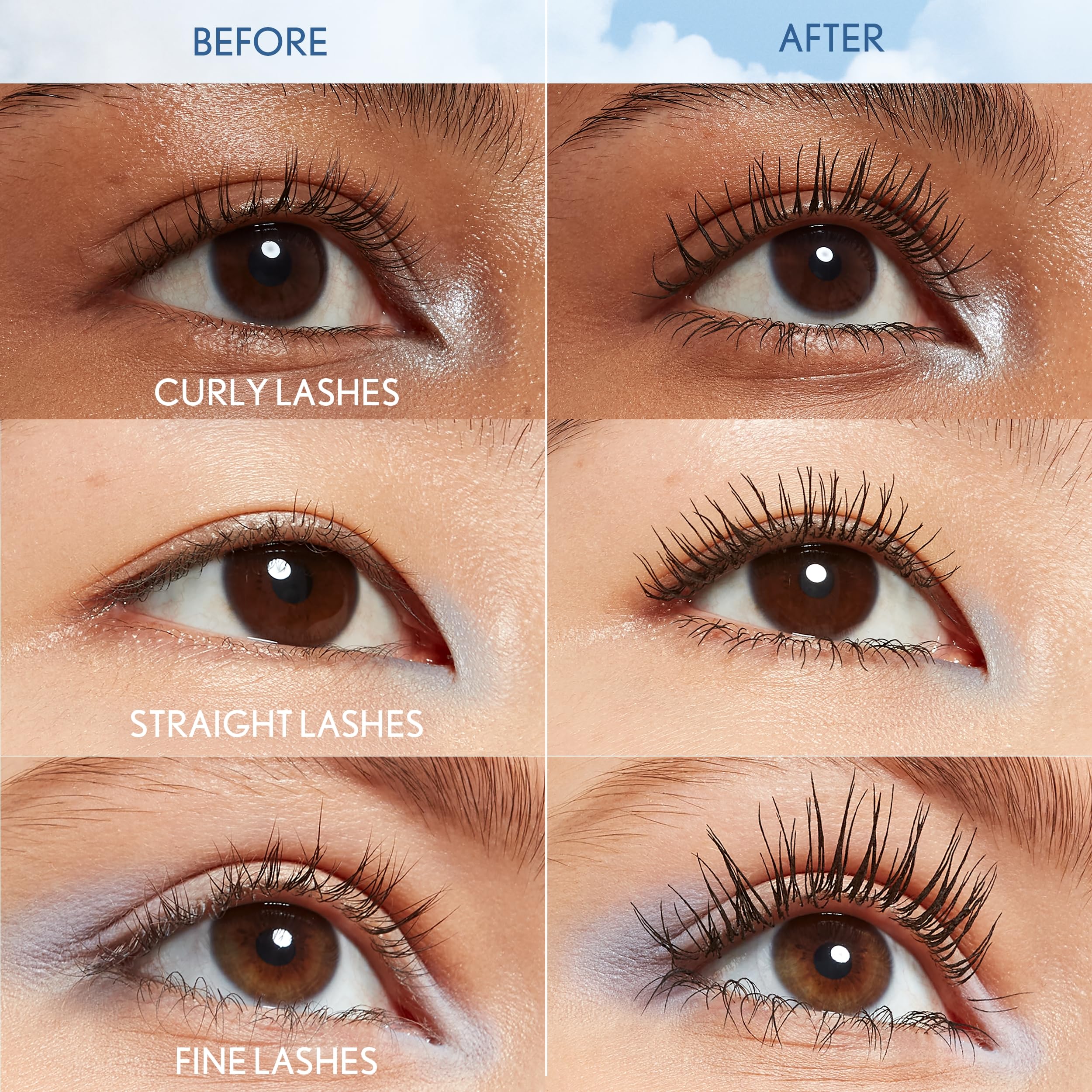 CoverGirl Lash Blast Supercloud Mascara - 810 Black Brown, Long-Lasting Volumizing & Lengthening, Clump-Free & Smudge-Proof, Flake-Resistant, Vegan Formula (0.33oz) - Perfect for Daytime Wear & Special Occasions