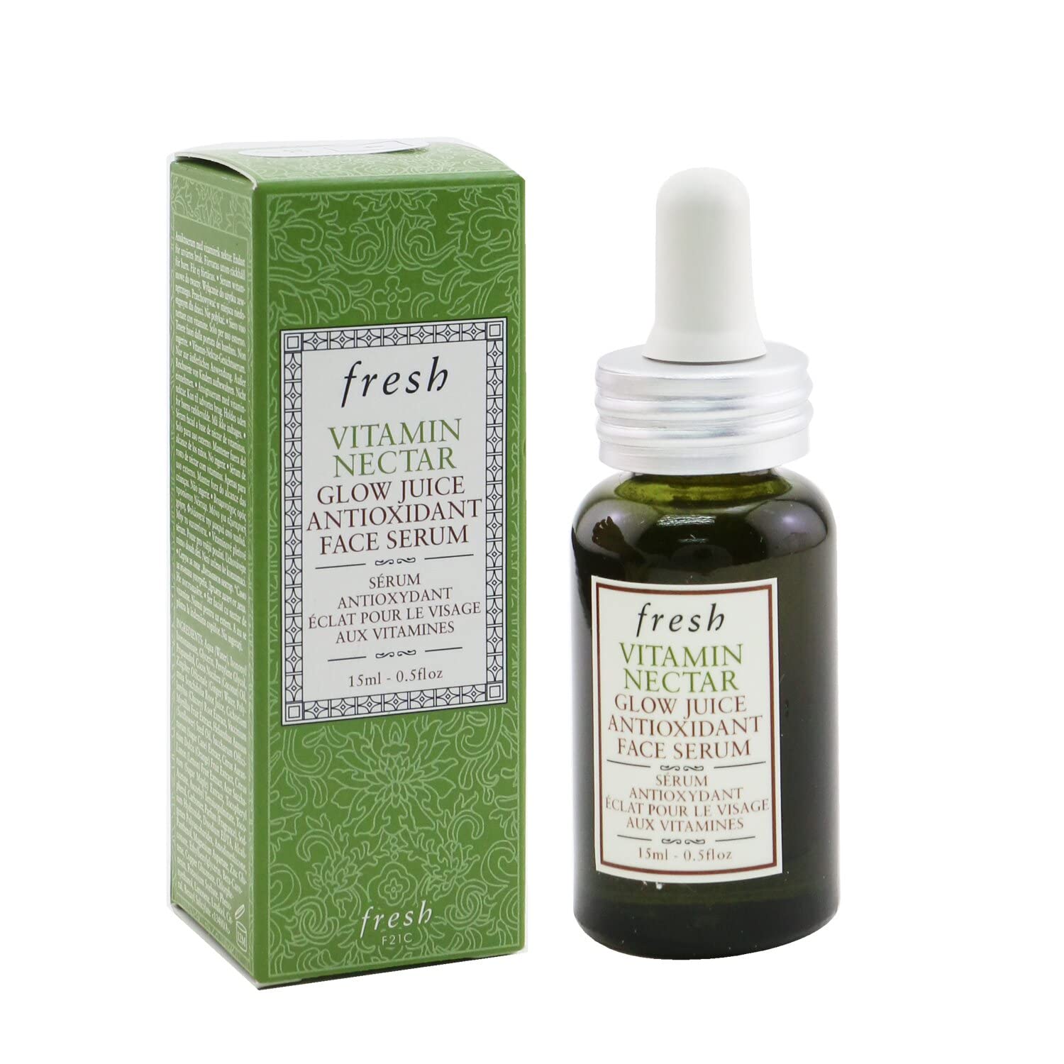 Vitamin C Antioxidant Facial Serum for Glowing Skin - Brightening & Hydrating Face Serum with Vitamin Nectar - Perfect for Daily Skincare Routine & Anti-Aging Care
