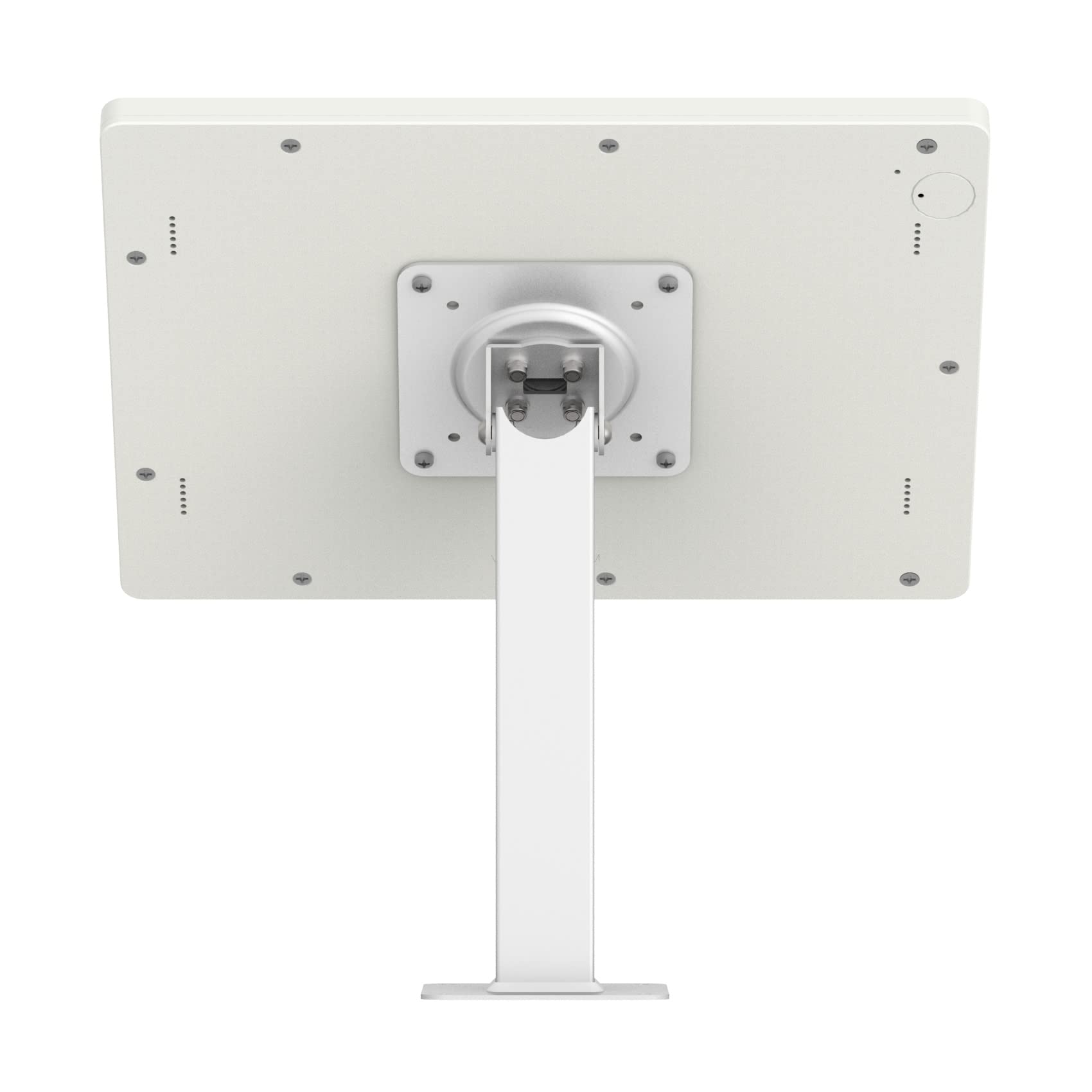 VidaMount White Enclosure with Rotating & Tilting Desk Mount - Compatible with iPad Pro 12.9