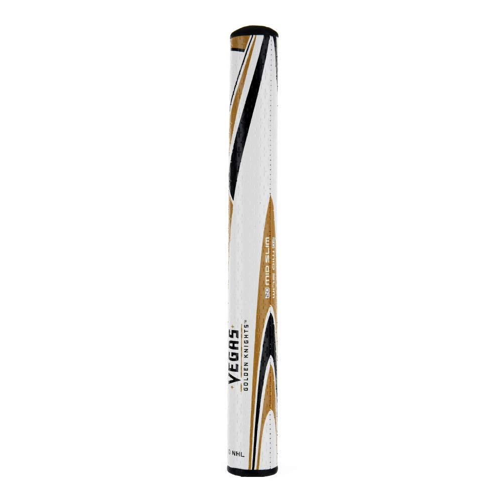 SuperStroke NHL Golf Putter Grip Mid Slim™ 2.0 - Cross-Traction Texture, Oversized Profile, Non-Slip Design for Consistent Stroke - Perfect for Practice and Tournament Play