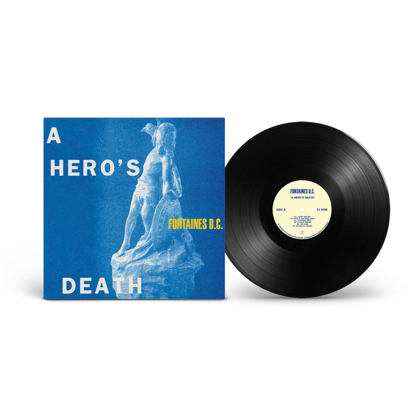 A Hero's Death Vinyl Record - Limited Edition LP by Fontaines D.C. - Perfect for Music Collectors & Vinyl Enthusiasts