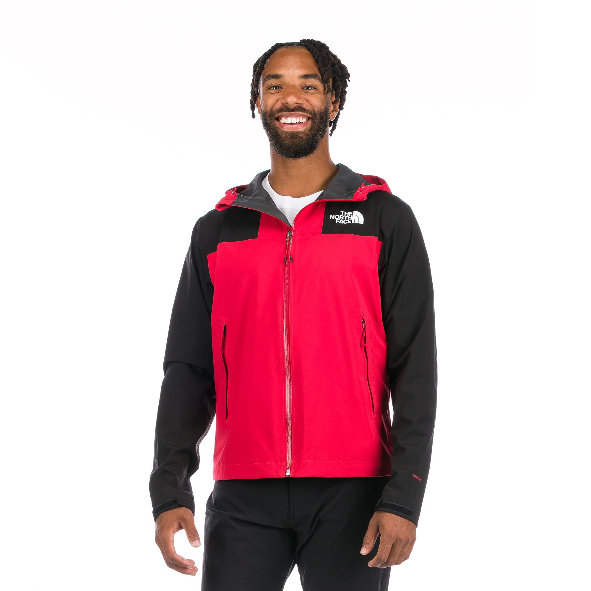 THE NORTH FACE Men's Active Stretch Shell Jacket - Lightweight Waterproof Windbreaker for Hiking, Running & Outdoor Adventures