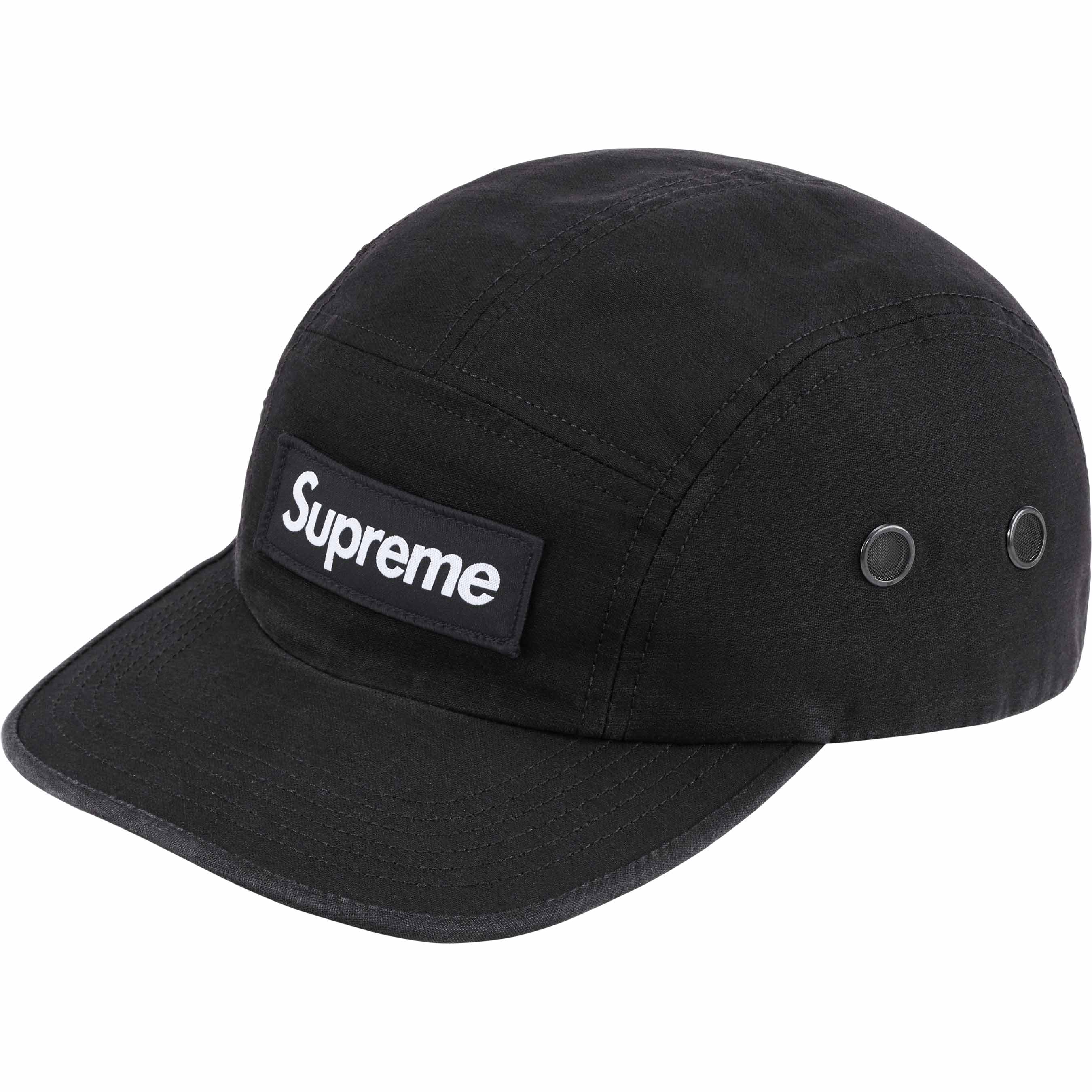 Supreme Military Camp Cap - Black Army Style Hat for Men & Women | Outdoor Hiking, Streetwear Fashion, Urban Style Accessory