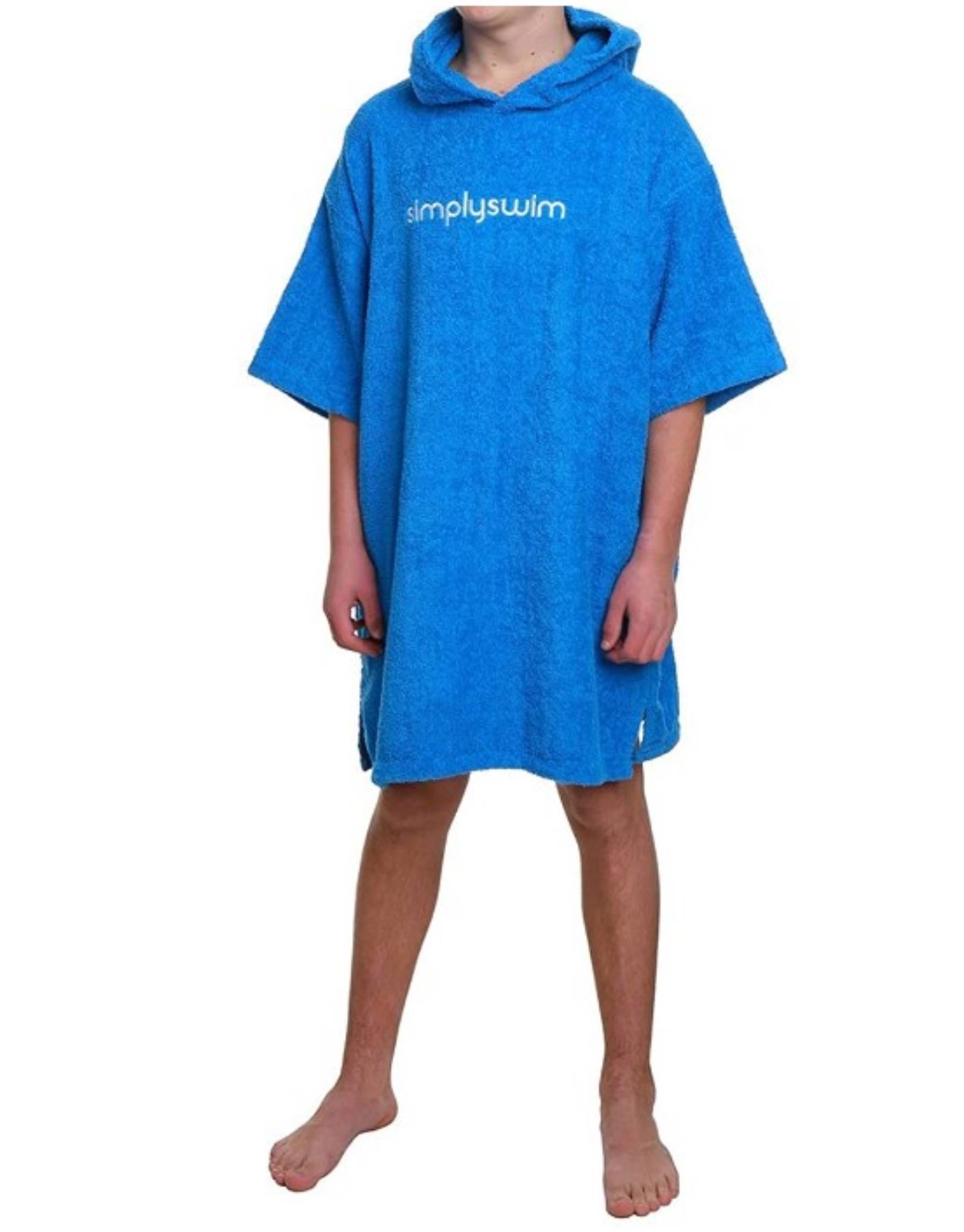 Kids Hooded Bathrobe for Boys & Girls Ages 5-9 | Soft Cotton Terry Cloth Junior Towel Robe | Perfect for Bath Time, Poolside & Spa Days