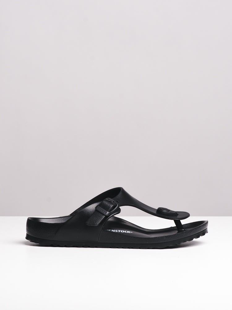 Birkenstock Kids Gizeh EVA Black Sandals - Medium/Narrow Fit - Comfortable & Lightweight for Beach, Pool & Summer Play - Clearance Sale