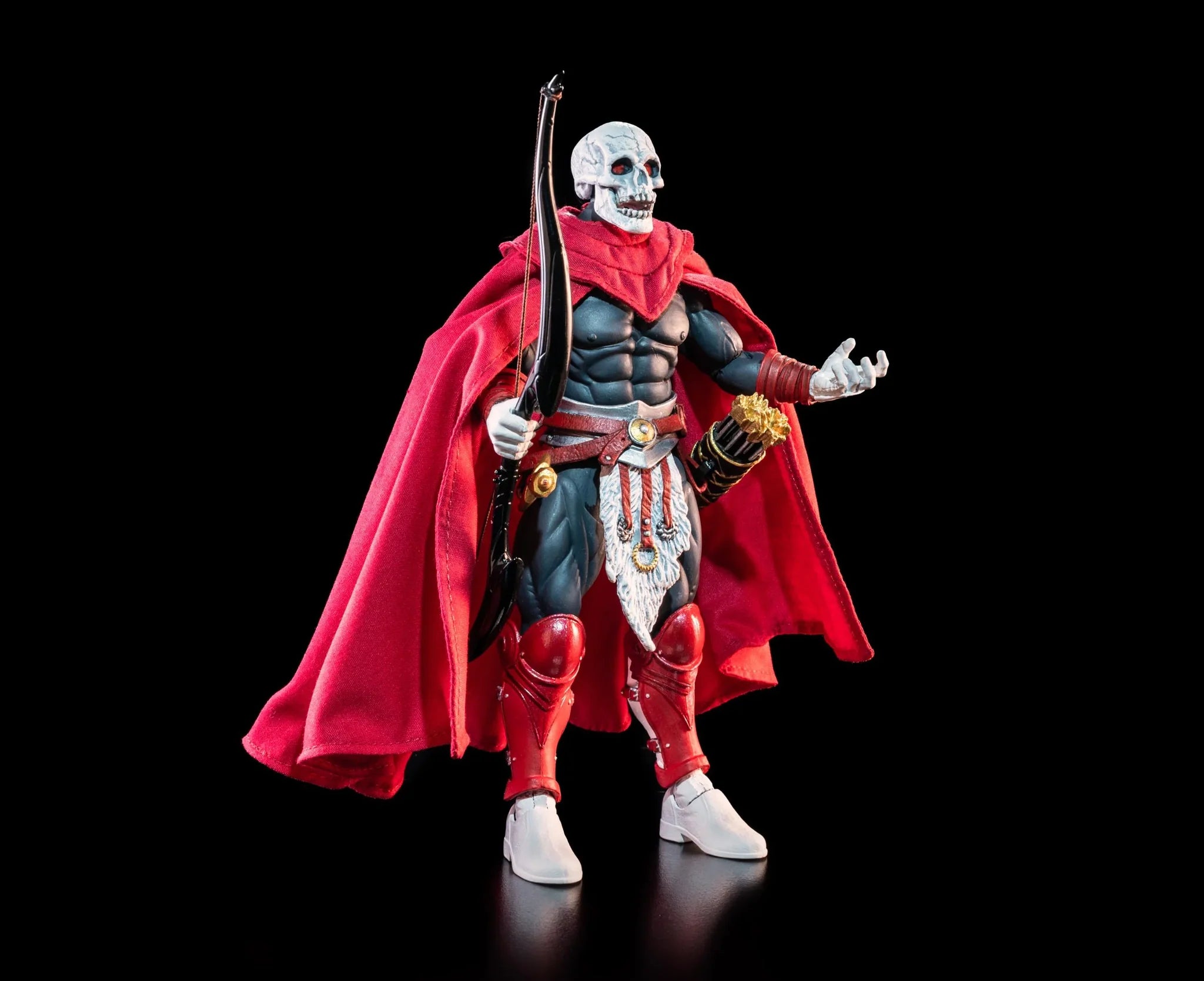 Four Horsemen Studios Warrior Beasts Zolocon Skull Man Con Exclusive Action Figure - Limited Edition Collectible for Display & Gaming Scenes