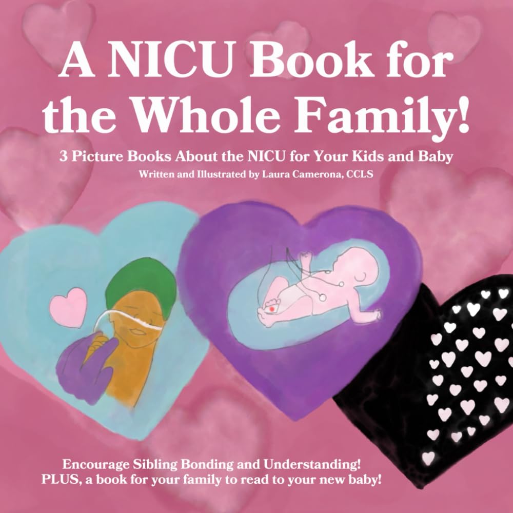 NICU Book Set for Families: 3 Heartwarming Picture Books About Neonatal Intensive Care Unit (NICU Books for Kids & Parents) - Perfect for Explaining Hospital Stays to Children