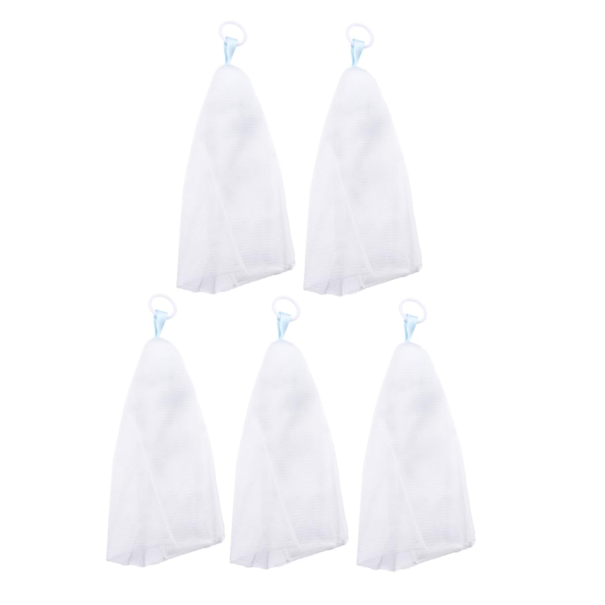 5-Piece Facial & Body Cleansing Soap Set with Bubble Maker & Soap Net - Deep Cleansing for Acne-Prone Skin | Random Colors | Perfect for Daily Skincare & Spa Treatments
