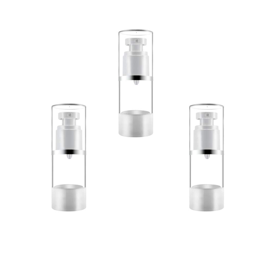 Lurrose 3-Pack 30ml Airless Pump Spray Bottles - Fine Mist Cosmetic Atomizer for Travel, Home & Skincare - Perfect for Liquids, Toners, Essential Oils & DIY Beauty Products