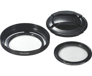 Fujifilm X20 Lens Hood and Filter Kit - Black Camera Accessories for Professional Photography & Travel Shooting