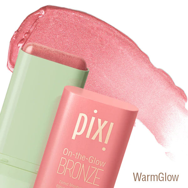 Pixi On the Glow Bronzer Stick - Natural Glow Makeup for Contouring & Highlighting - Perfect for Everyday Wear & Travel