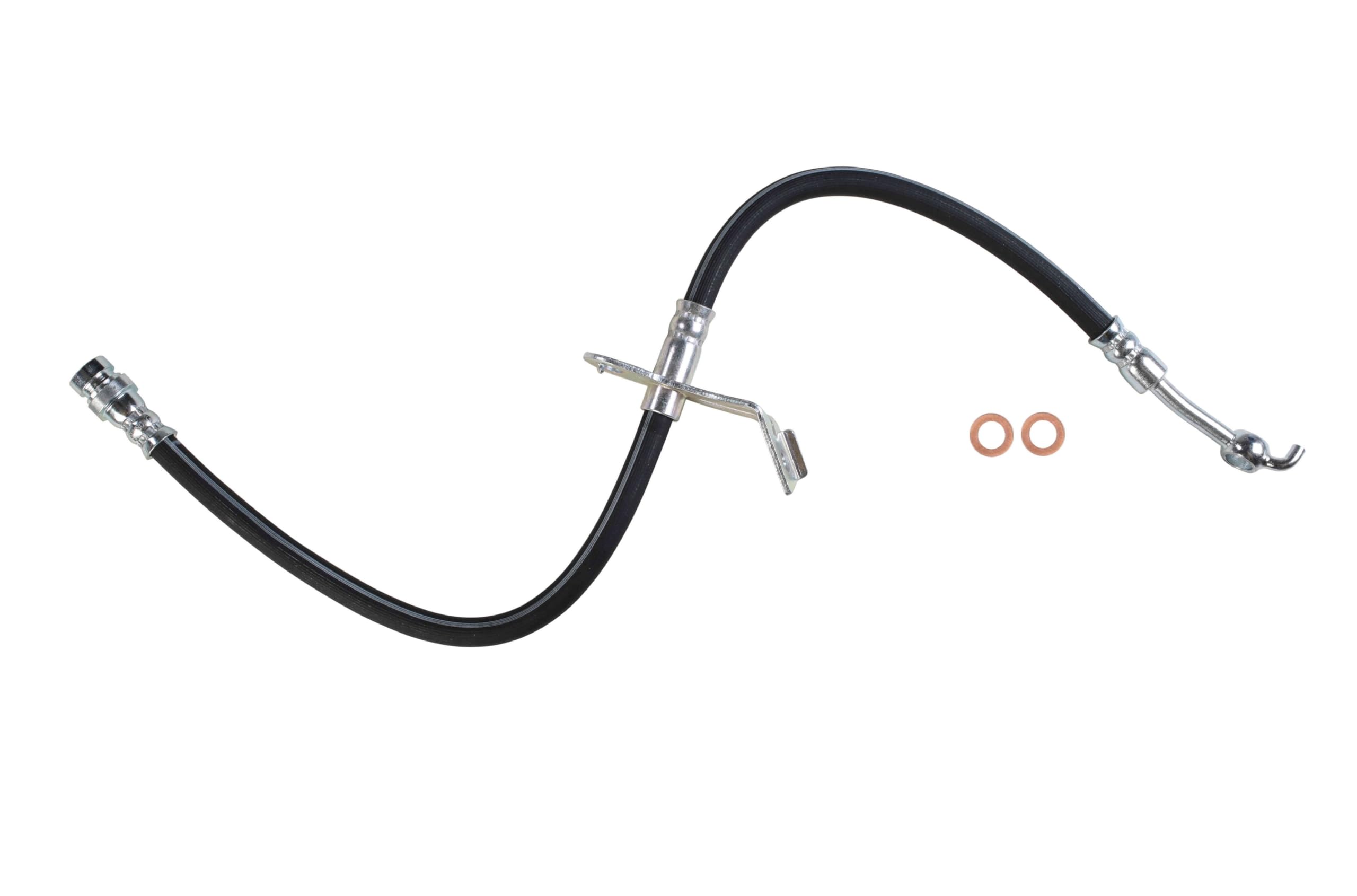Sunsong 2205523 Brake Hydraulic Hose - High Performance Replacement Hose for Cars, Trucks & SUVs - Durable Rubber Construction for Smooth Braking - Perfect for Daily Commuting & Off-Road Adventures