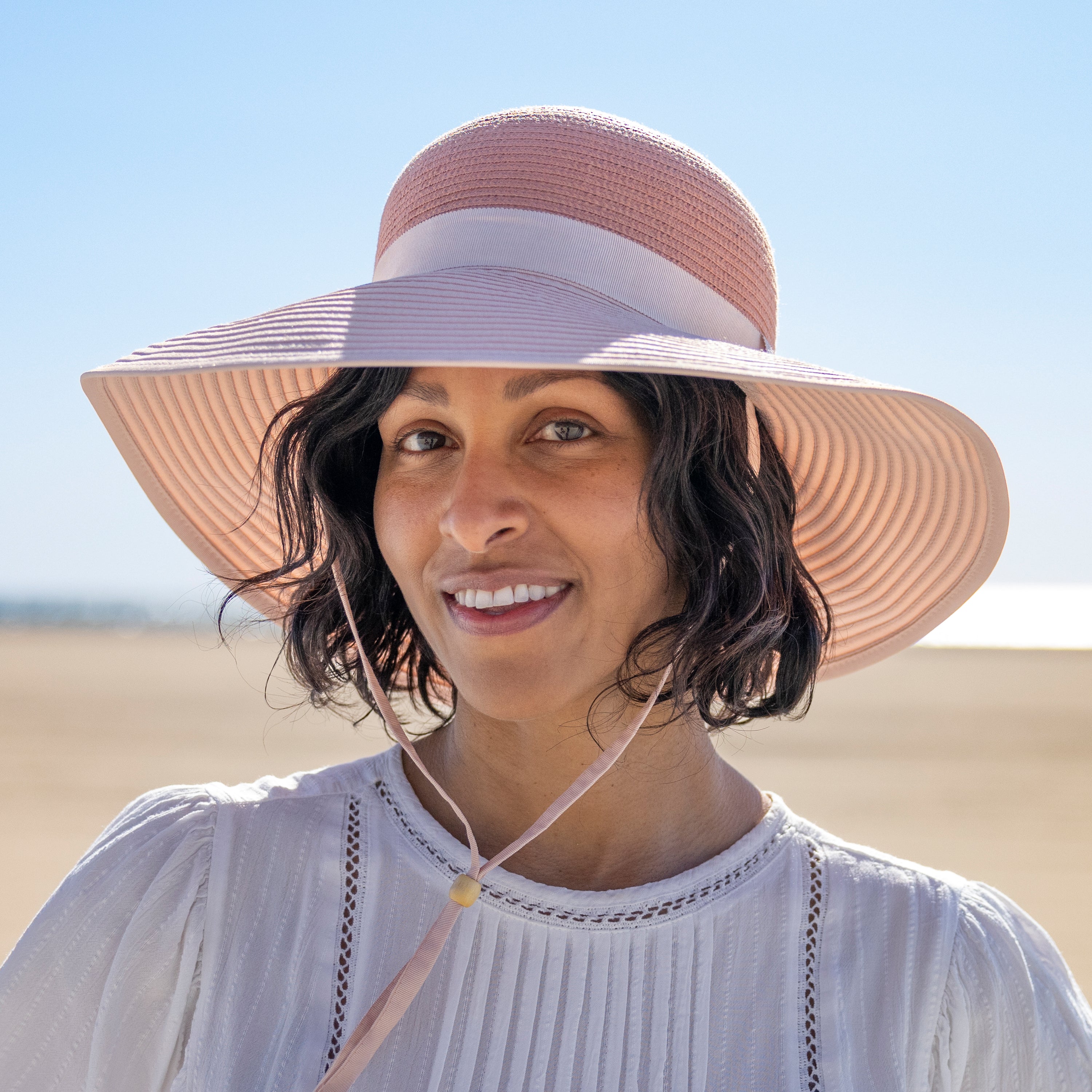 Siena Hat for Women - Stylish Wide Brim Sun Hat with UPF 50+ Protection - Perfect for Beach, Outdoor, and Summer Fashion