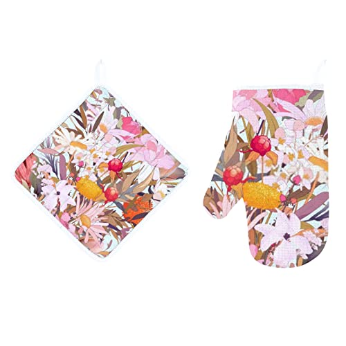 Wild Flower Sketch Floral Herb Colorful