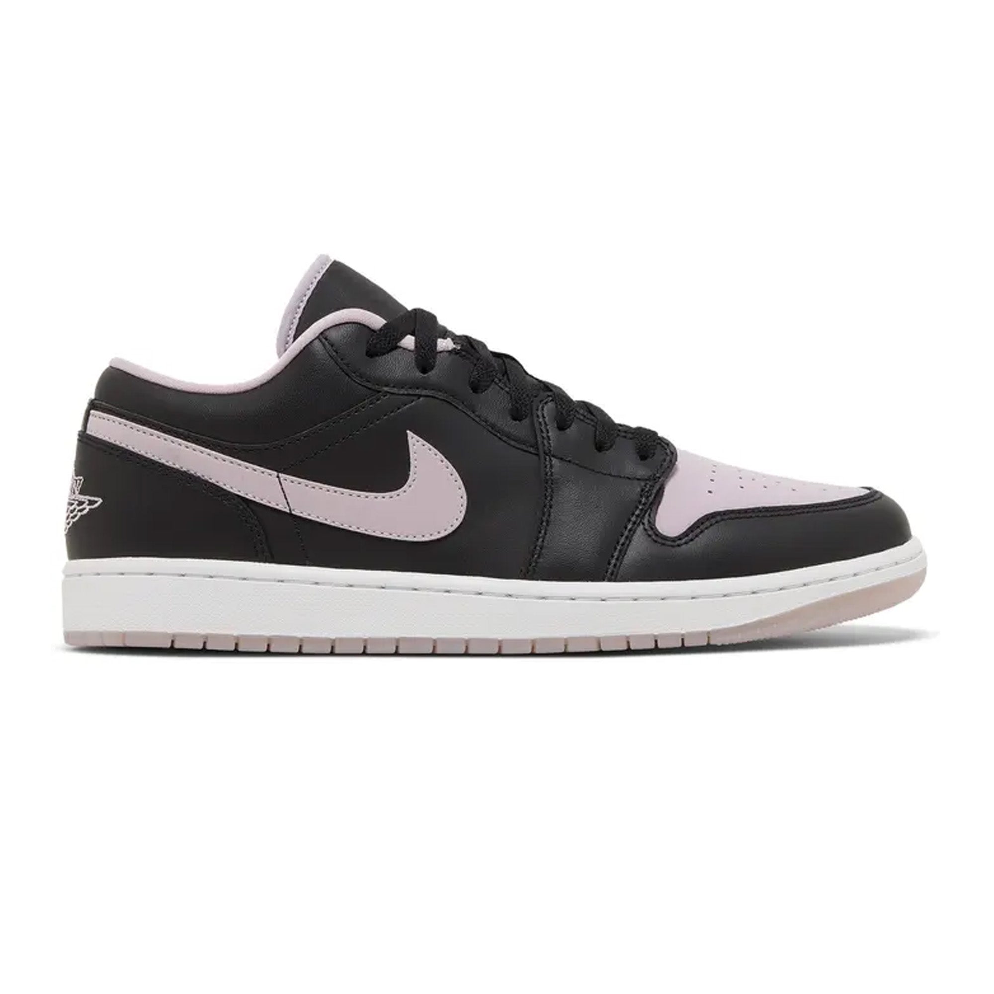 Air Jordan 1 Low SE 'Black Iced Lilac' Sneakers (2023) - Men's Basketball Shoes for Casual Wear & Street Fashion