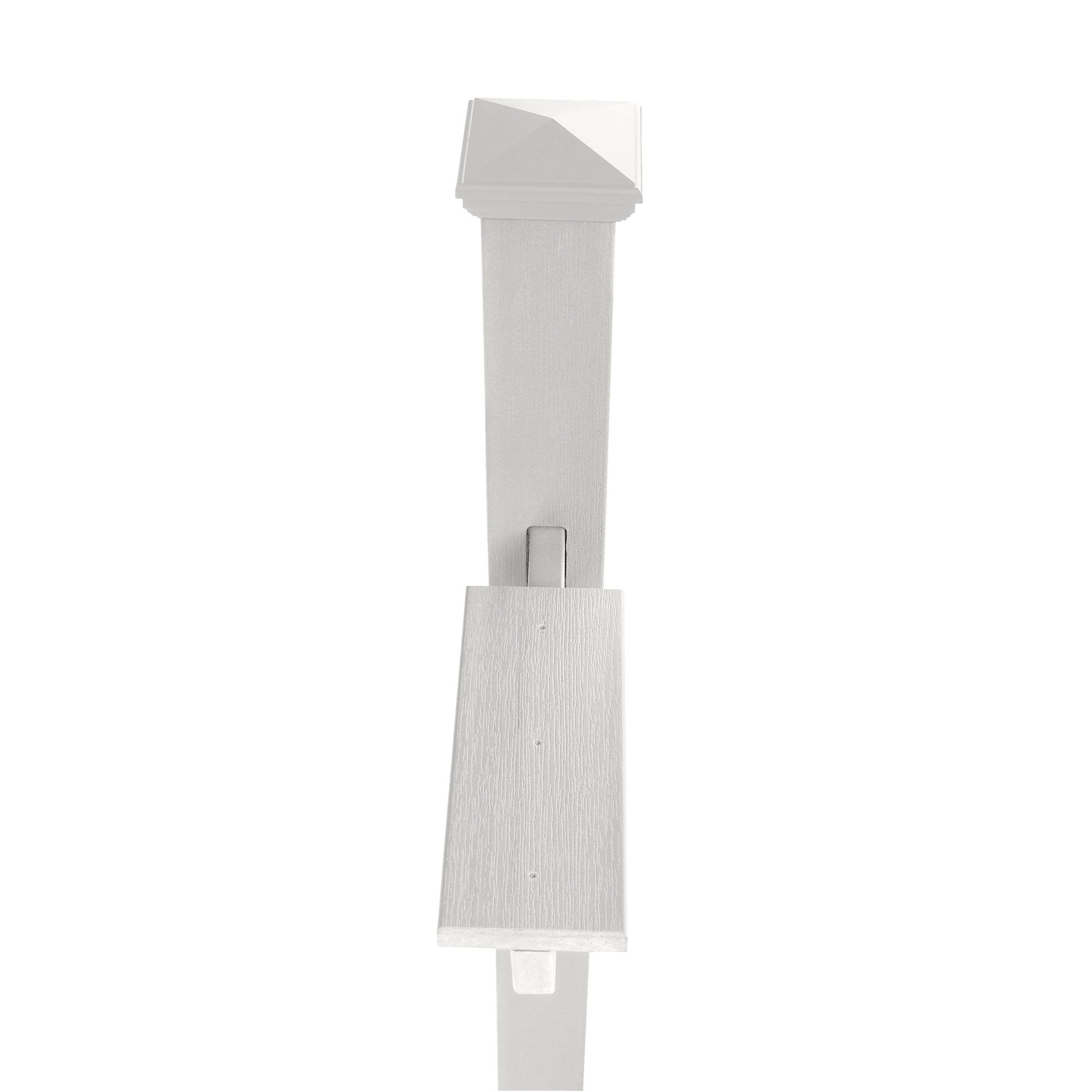 Durable Hazleton Mailbox Post - Heavy Duty Steel Mailbox Stand with Anti-Rust Coating for Residential & Commercial Use - Perfect for Driveway, Front Yard, and Outdoor Mailbox Installation