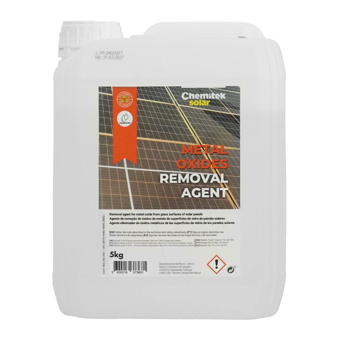 Chemitek Metal Oxide Remover - Effective Rust & Corrosion Removal Solution for Automotive, Marine & Industrial Use