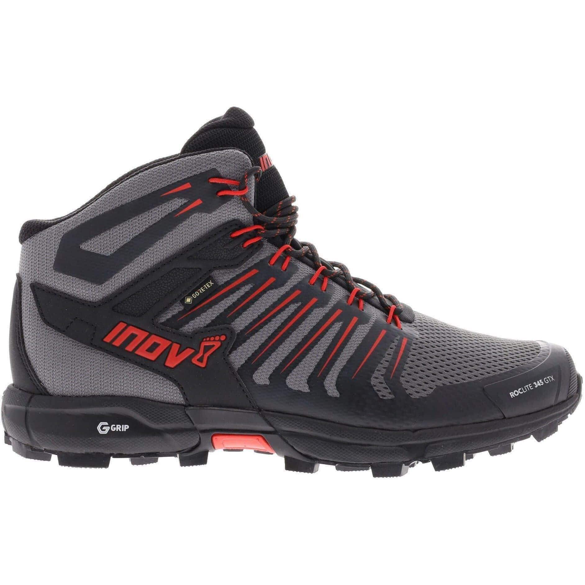 Men's Inov-8 Roclite G 345 GTX Hiking Boots - Waterproof Trail Shoes for Outdoor Adventures