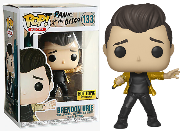 Brendon Urie (Panic! At the Disco) Exclusive 133 Vinyl Figure - Hot Topic Limited Edition Collectible for Music Fans & Pop Culture Enthusiasts - Perfect for Display, Gifts, and Merch Collections