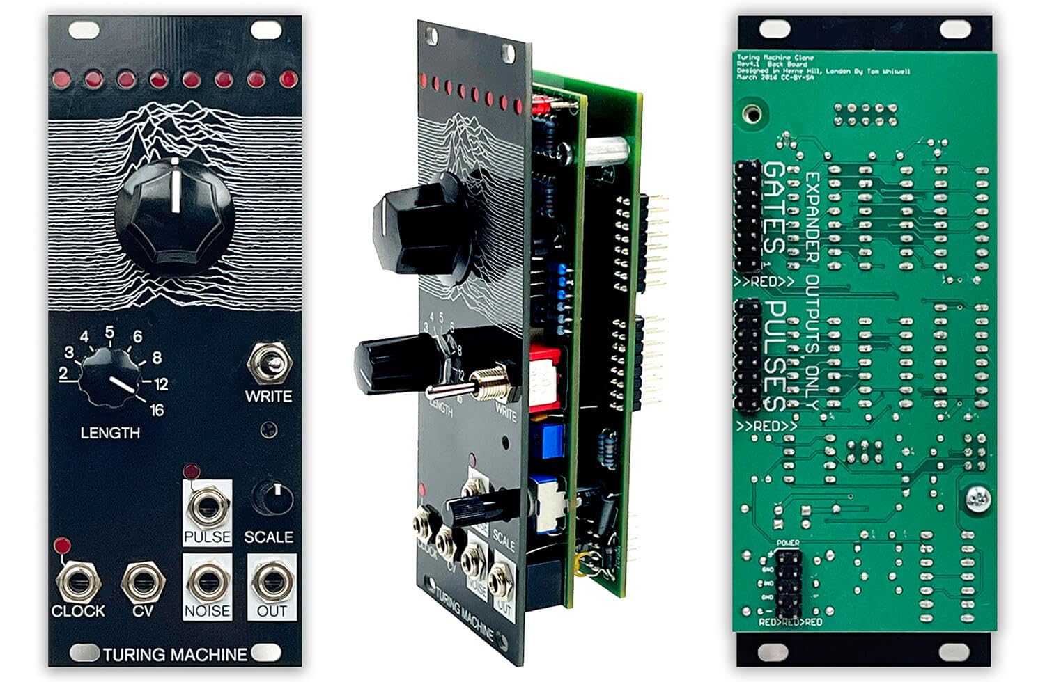 Turing Machine MkII Eurorack DIY Kit - Modular Synthesizer Sound Generator for Electronic Music Production & Experimental Sound Design