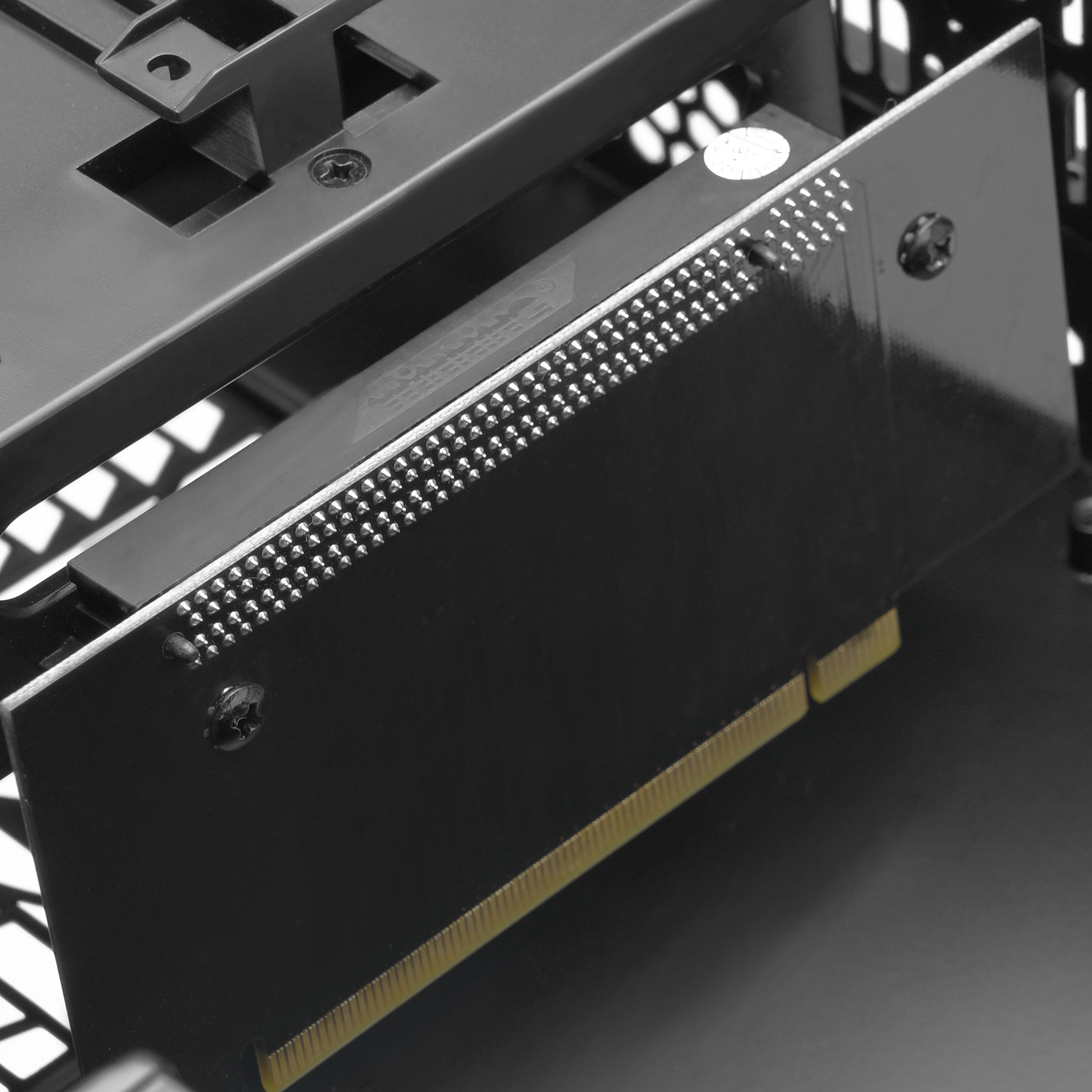 SilverStone SST-RVZ03B Raven Mini-ITX Gaming PC Case - Compact Black Chassis with RGB Lighting for High-Performance Gaming Rigs | Perfect for Small Space Setups, Esports Tournaments & Home Entertainment Systems