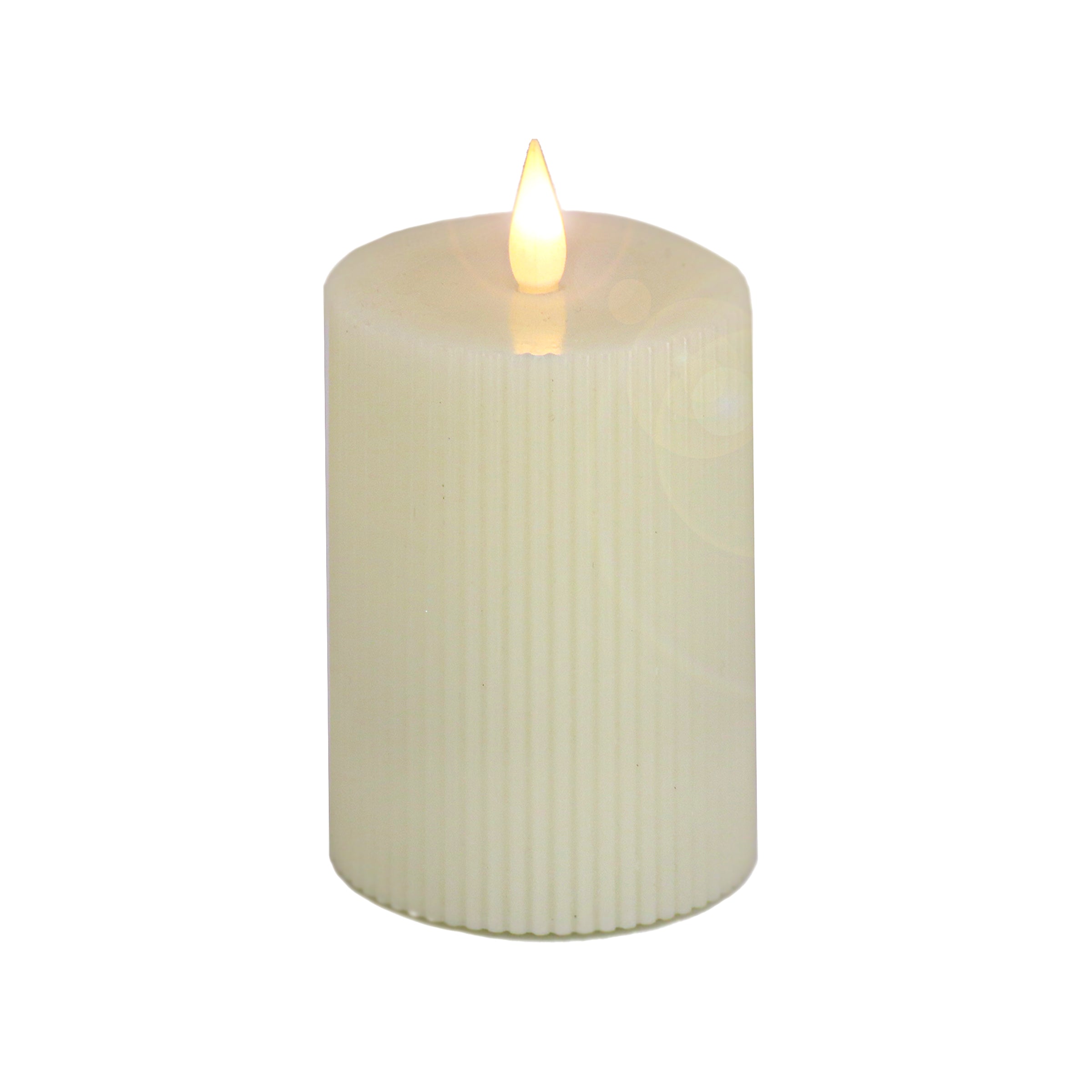 HGTV Home Collection Flameless Georgetown Pillar Candle - 3
