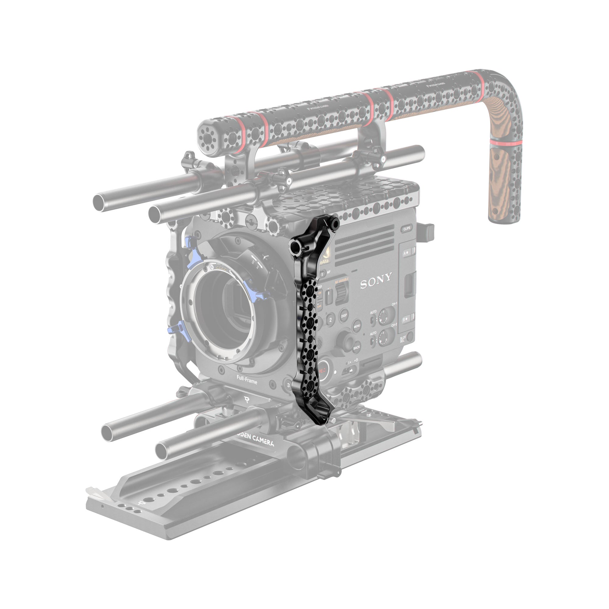 Sony BURANO Left Side Rail Replacement Part - Durable Camera Accessory for Professional Filmmaking & Photography