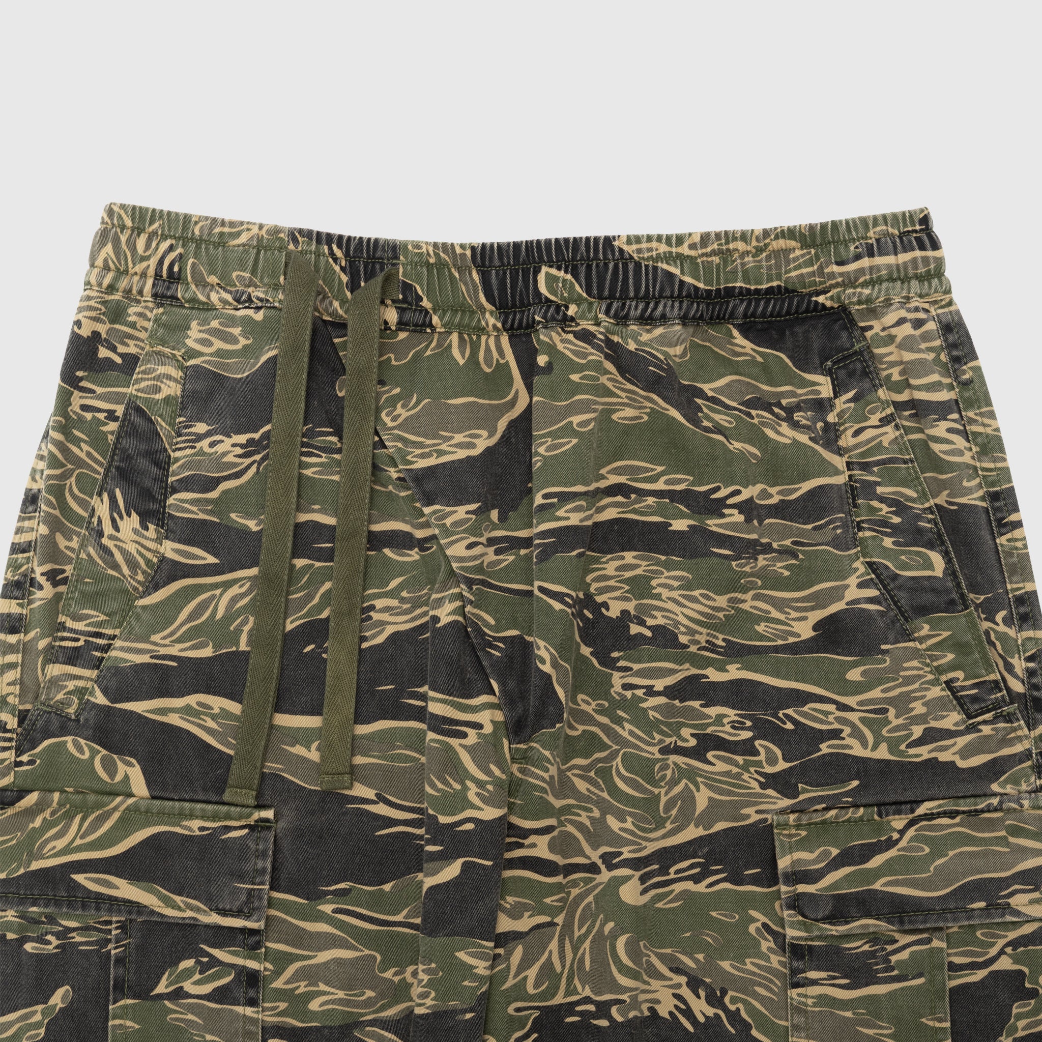 TIGERSTRIPE CARGO TRACK PANTS - Military Style Jogger Pants with Multiple Pockets for Men - Perfect for Outdoor Activities, Hiking, and Casual Wear