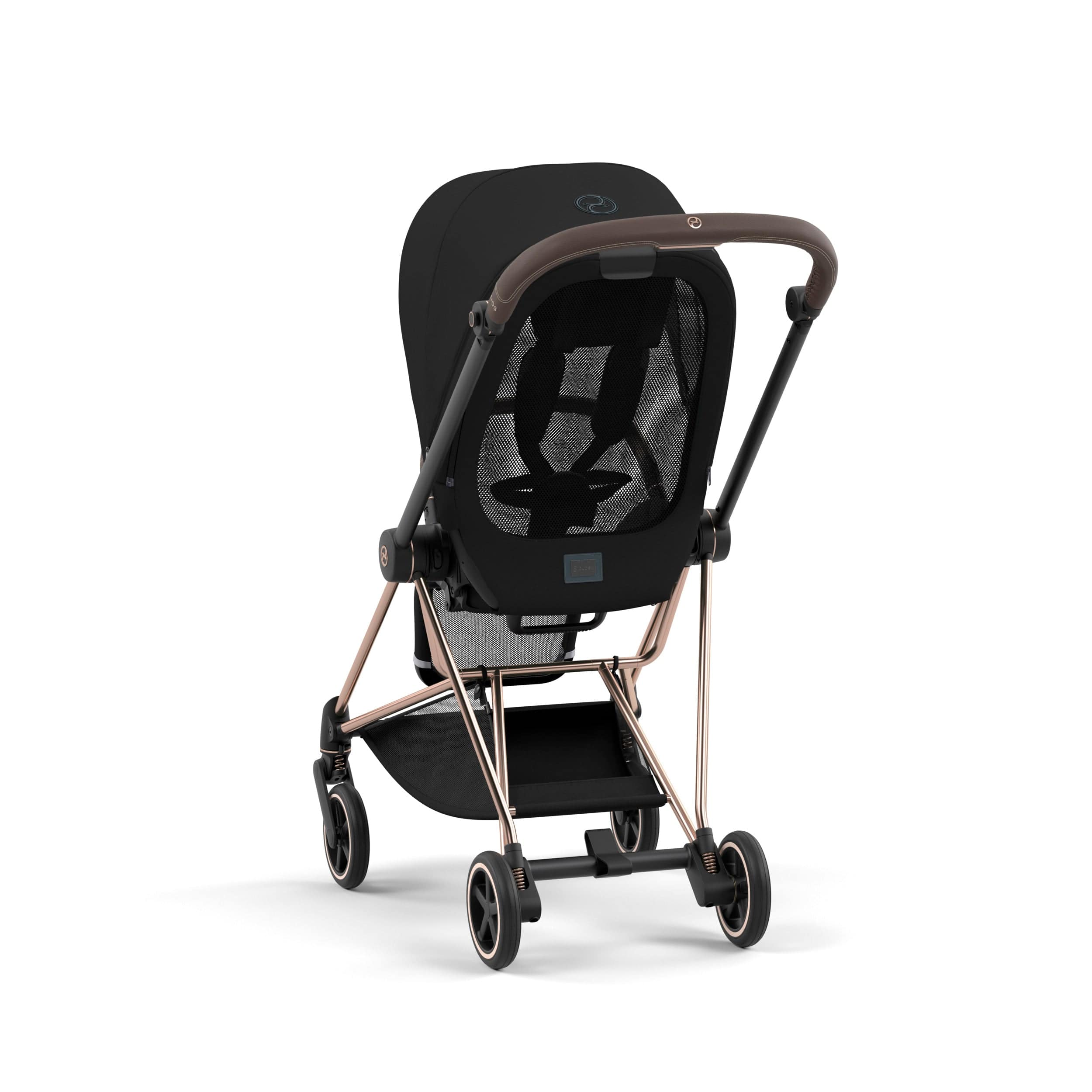 Cybex Mios 3 Complete Stroller - Rose Gold & Brown Luxury Baby Stroller with Reversible Seat | Perfect for Urban Travel, Shopping & Family Outings