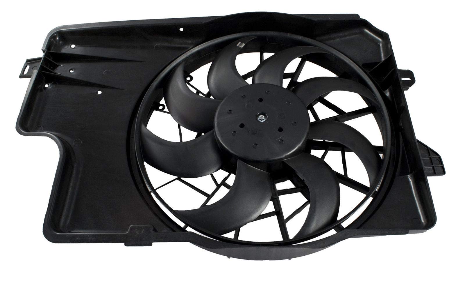 1994-1996 Ford Mustang Cobra Electric Radiator Cooling Fan Kit with Shroud & Motor - High Performance Engine Cooling for Racing & Street Driving