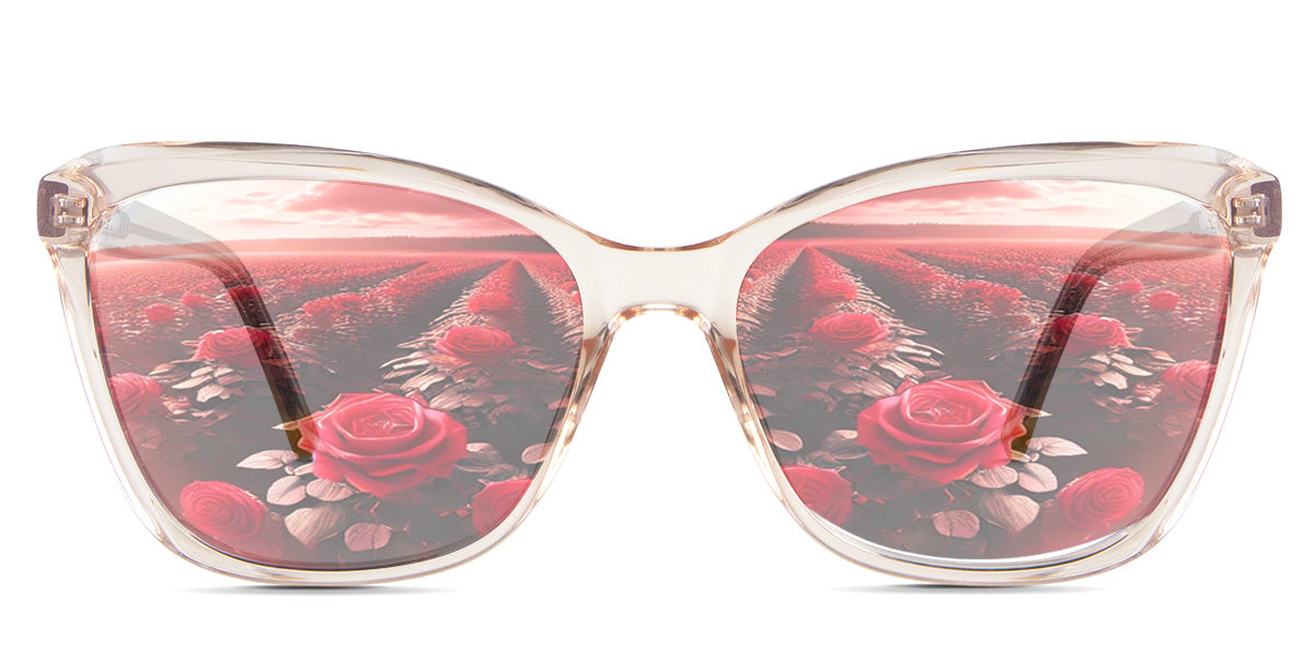 Kelis Women's Prescription Tinted Glasses - Stylish & UV Protection for Daily Wear, Reading, Driving & Outdoor Activities