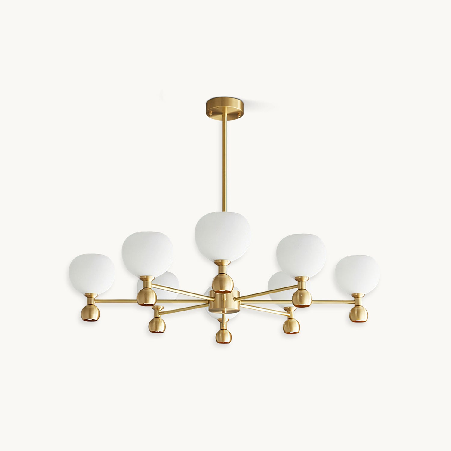 Avila Chandelier - Elegant Crystal Ceiling Light Fixture for Dining Room & Living Room Decor | Perfect for Home, Wedding, and Luxury Interior Lighting