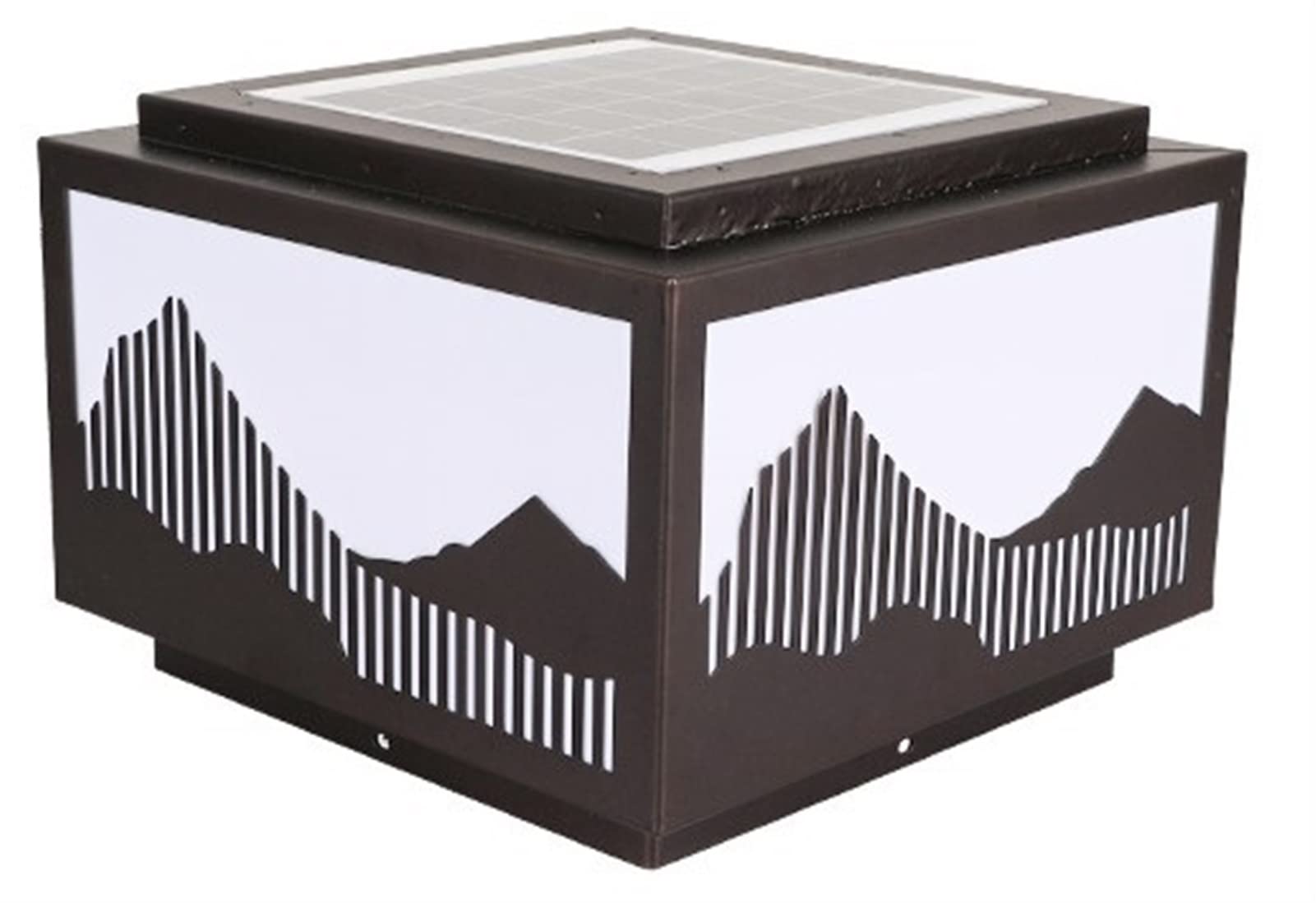 Solar Post Cap Lights Outdoor - Waterproof LED Solar Torch Light for Gate Pillar, Fence & Garden Decoration | Perfect for Villa, Rural Areas & Outdoor Lighting at Night