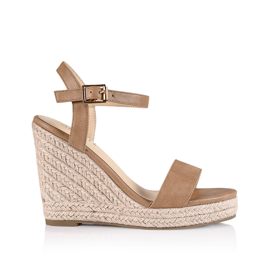 Amaya Rope Wedge Sandals for Women - Comfortable Biscuit Softee Summer Shoes | Perfect for Beach, Vacation & Casual Outfits