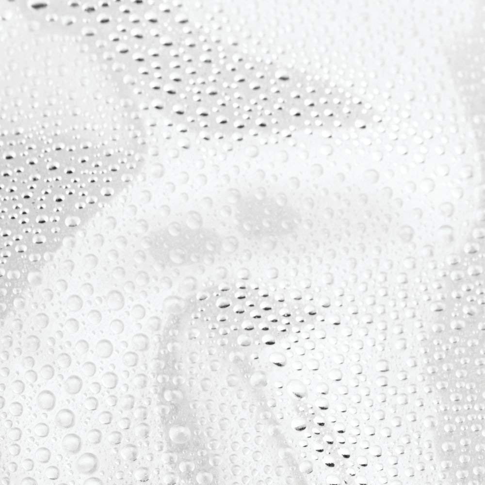 Waterproof Clear Vinyl Shower Curtain Liner 54x78 Inches - Heavy Duty Plastic Bathroom Shower Curtain for Bath Tub, Fits Standard Showers, Use Alone or With Fabric Curtains
