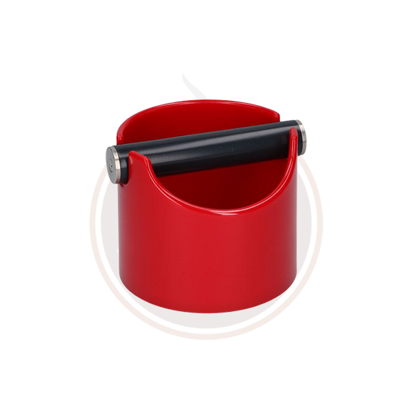 Premium Plastic Knock Box for Espresso Grounds - Durable Red Coffee Accessory for Baristas & Home Brewing | Perfect for Espresso Machines & Coffee Stations