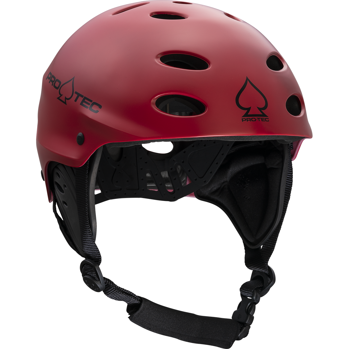 ACE WAKE Matte Red Wakeboard - High Performance Water Sports Board for Beginners & Pros - Perfect for Lakes, Rivers & Ocean Riding